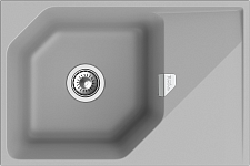 RIVELATO Мойка LOCUS 75 1-чаш 750*500 grigio metallizzato арт. 250_100_Array